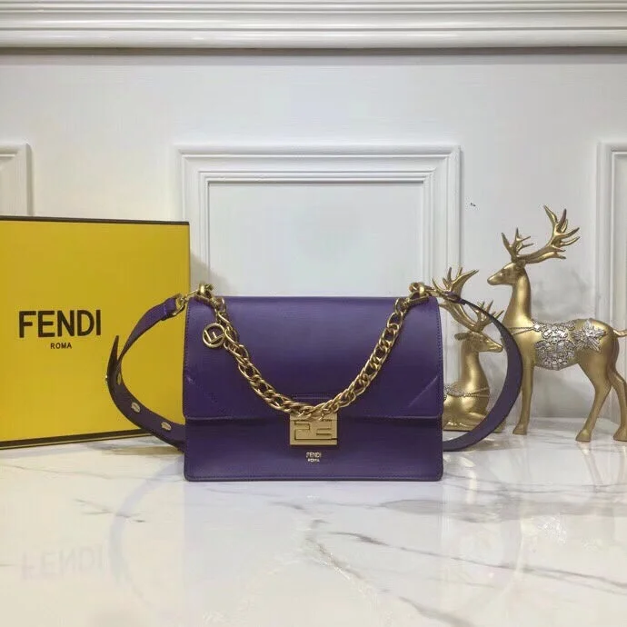 Ladies Fendi shoulder bags with a detachable scarf strap for a stylish and versatile optionBC - FENDI BAGS - 968