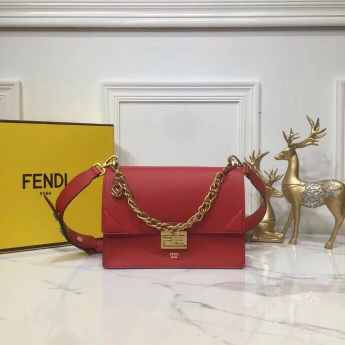 Fendi Sunshine Shopper bags with a structured silhouette and a magnetic - snap closureBC - FENDI BAGS - 972