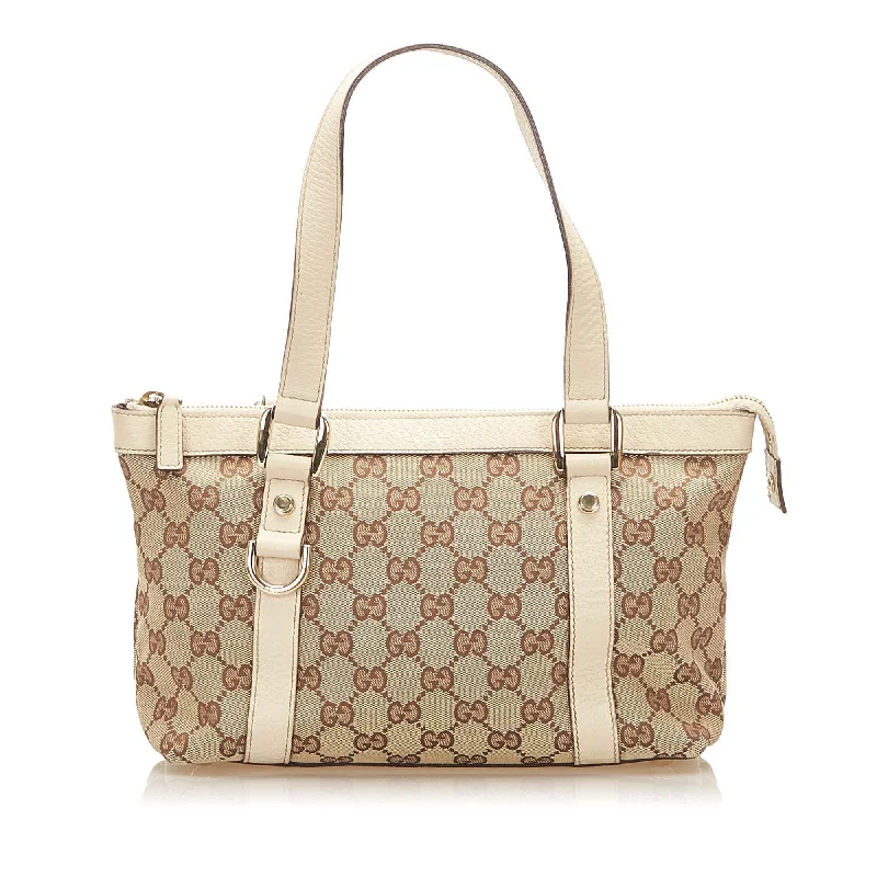 Ladies Gucci Dionysus bags with a detachable shoulder strapGucci GG Canvas Tote Bag (SHG-18351)