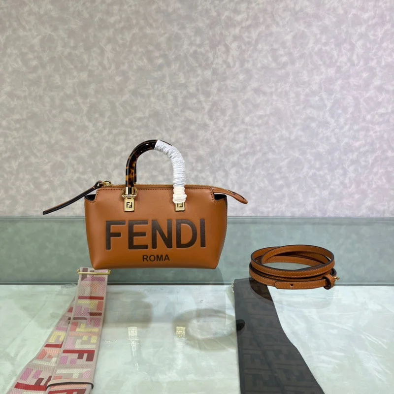 Fendi Sunshine Shopper bags with a structured silhouette and a magnetic - snap closureBC - FENDI BAGS - 986