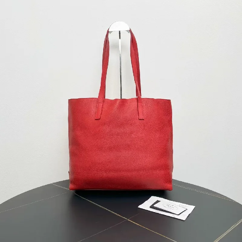 Prada crossbody bags with adjustable nylon straps for comfort and durabilityPrada Red Leather Tote Bag 35