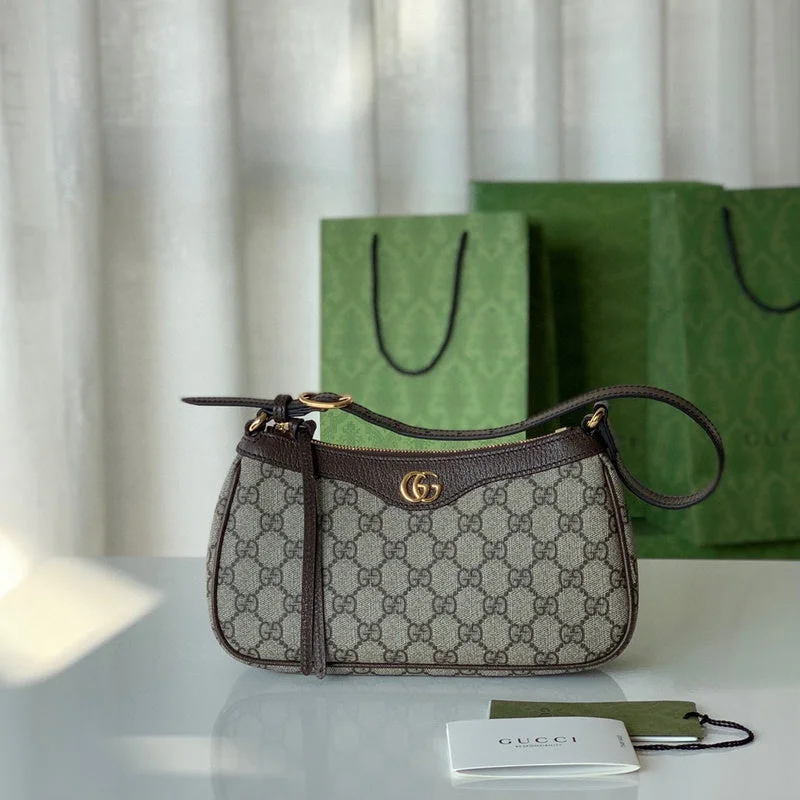 Women Gucci bags with a front - flap pocket for quick - access itemsWF - Gucci Bags - 12591