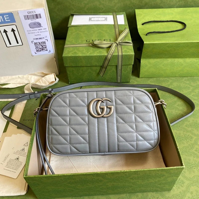 Women Gucci crossbody bags with a woven leather strapWF - Gucci Bags - 1256