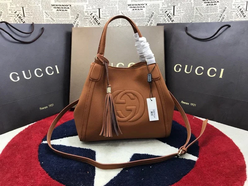 Women Gucci backpacks with a luxurious leather finishWF - Gucci Bags - 10864