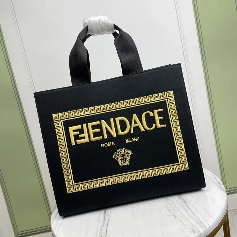 Fendi tote bags with a printed Fendi logo on the front for high brand visibilityBC - FENDI BAGS - 1528