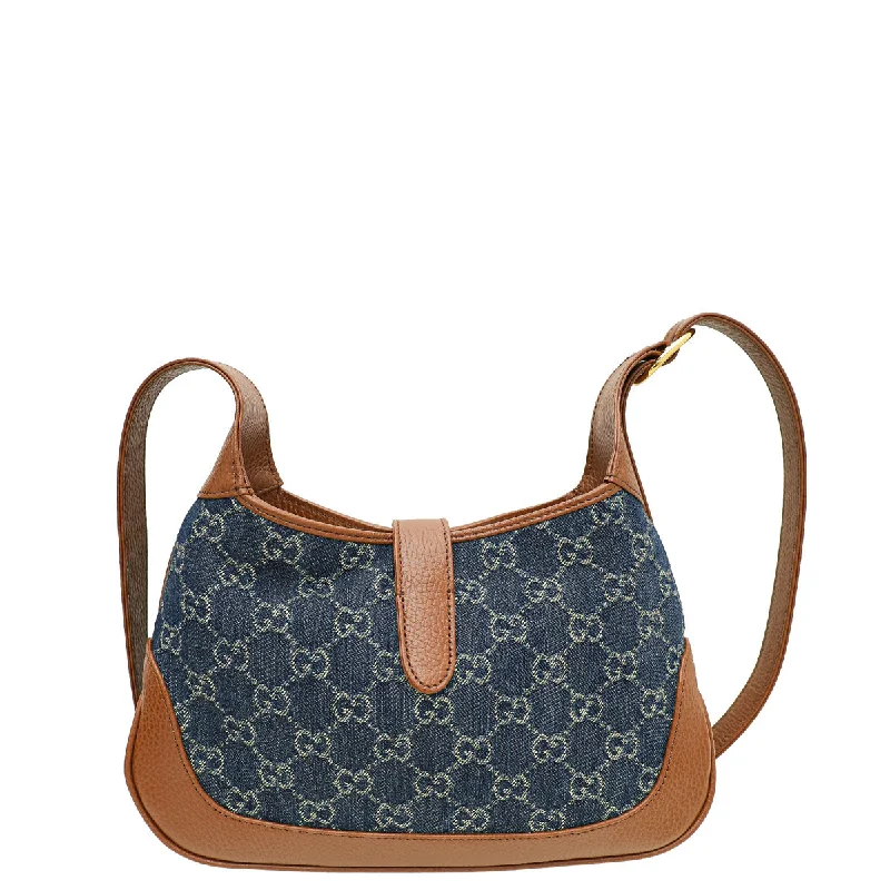 Women Gucci bags with a zip - around closure for securityGucci Bicolor Jackie 1961 Small Hobo Bag