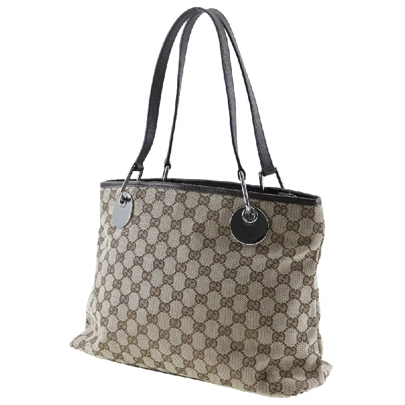 Gucci Dionysus bags for women with tiger - head claspsGUCCI Tote Bag 120837 GG canvas Brown Women Used