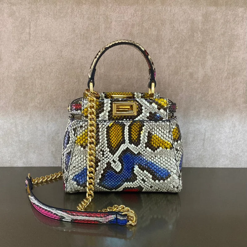 Fendi crossbody bags with a woven leather strap for a unique texture and visual appealBC - FENDI BAGS - 158