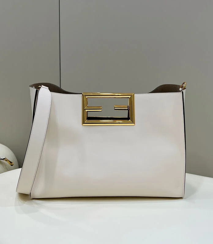 Ladies Fendi Peekaboo bags with gold - toned hardware for a touch of luxuryWF - Fendi Bags - 210