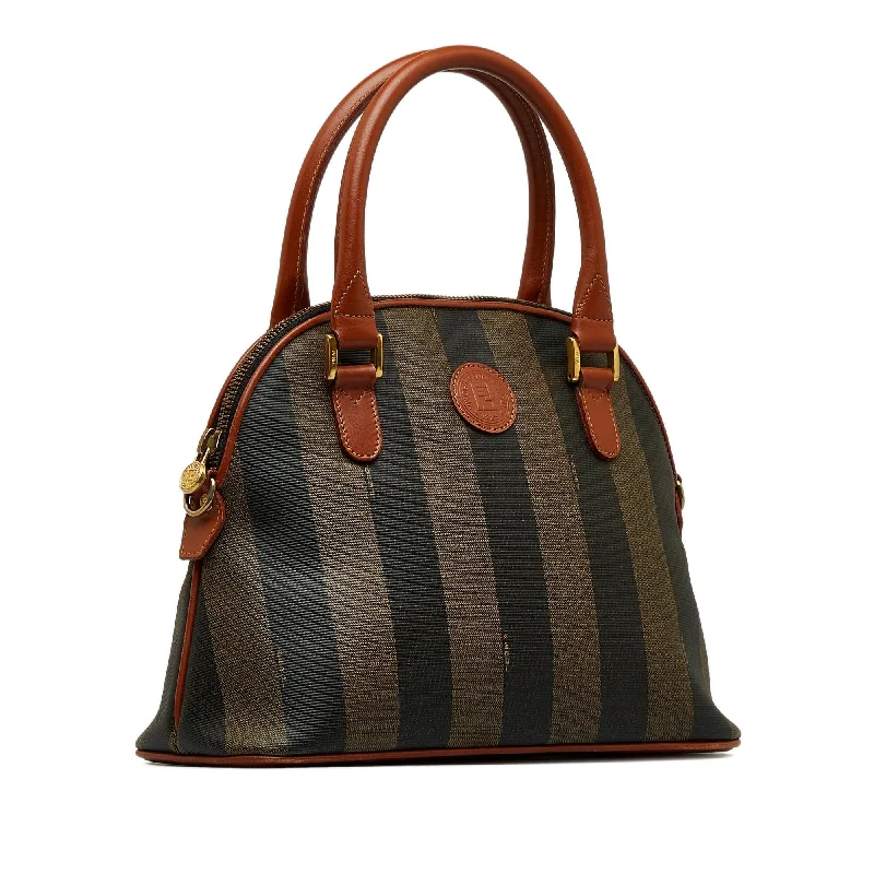 Fendi handbags with a perforated leather detail for a breathable and unique designFendi Pequin Handbag (SHG-wEXV2O)