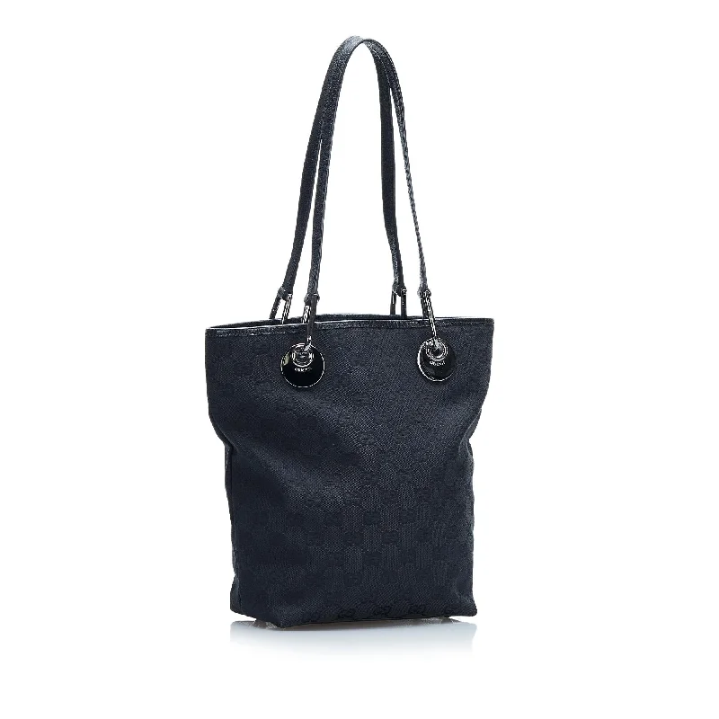 Gucci tote bags for women with a spacious interiorGucci Eclipse GG Canvas Tote (NI3UyN)