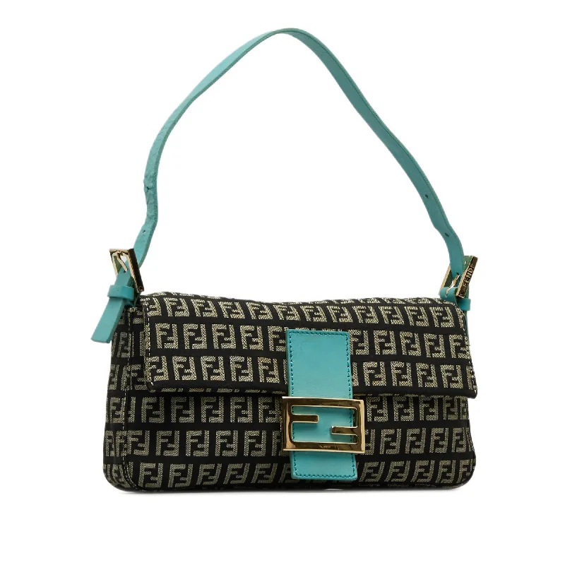 Ladies Fendi Peekaboo bags with a back - pocket organizer for better organizationFendi Zucchino Baguette (SHG-DZ4Yrd)