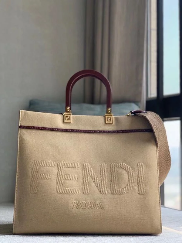 Fendi handbags with a perforated leather detail for a breathable and unique designWF - Fendi Bags - 781