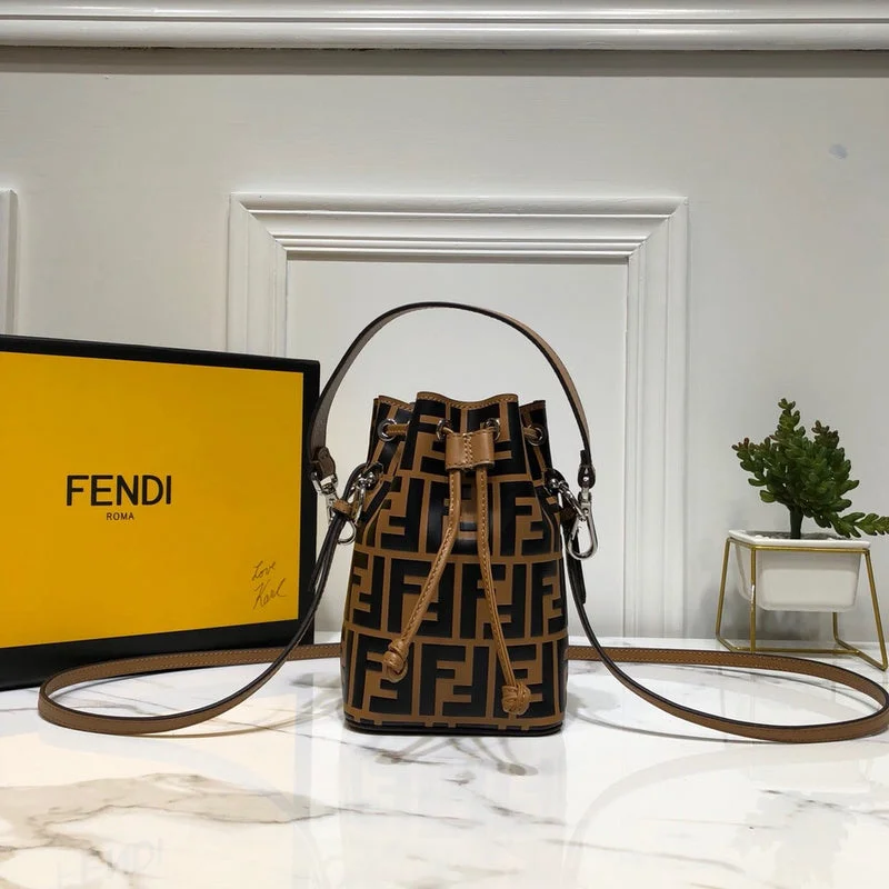 Ladies Fendi shoulder bags with a detachable phone stand for hands - free viewingBC - FENDI BAGS - 999