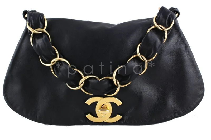 Chanel Medium Tote Bag for Office LadiesChanel Black "Olson" Flap Ultra Soft w Oversized CCs Bag