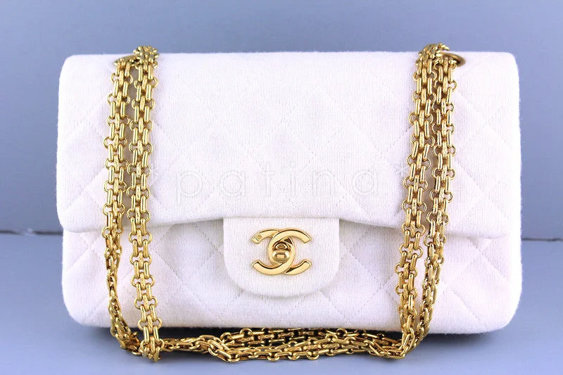 Chanel Luxury Handbag for High - End EventsChanel Medium-Large Ivory Classic 2.55 Flap Bag