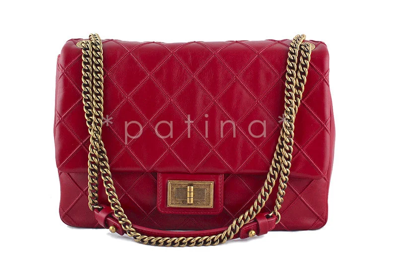 Chanel Medium Tote Bag for Office LadiesChanel Red Jumbo Reissue Cosmos Flap Bag