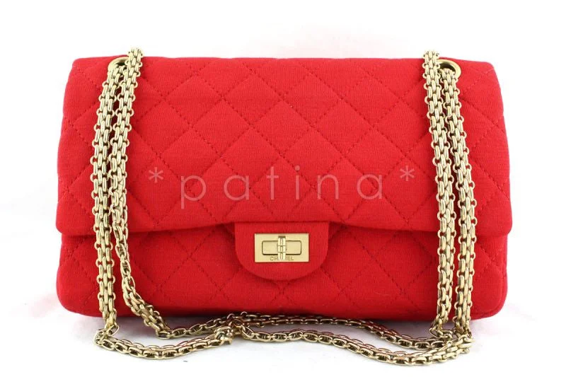 Chanel Colorful Handbag for Spring OutfitsChanel Red Quilted Canvas 2.55 Reissue Classic Double Flap 226 Bag