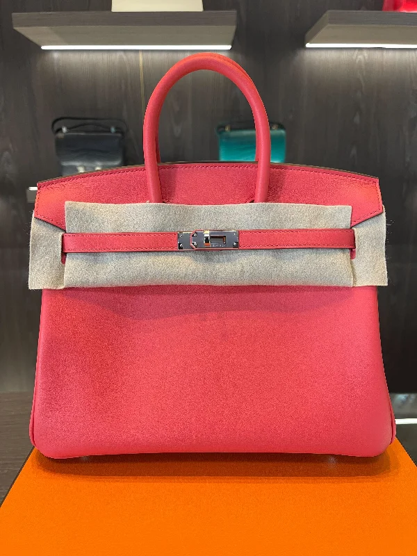 Hermes Birkin Bags Sized 30cm for a Compact Yet Spacious OptionHermes Birkin 25 Swift Rose Texas Palladium Hardware