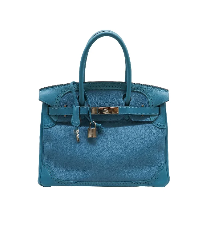 Limited Edition Hermes Birkin Bags with Exclusive ColorwaysHERMES Birkin 30 Ghillies - DXBS1347