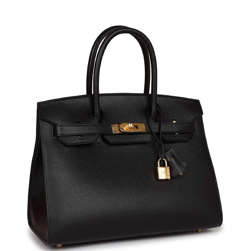 Hermes Birkin Bags in Exotic Python Leather for a Unique LookHermes Birkin Sellier 30 Black Madame Gold Hardware