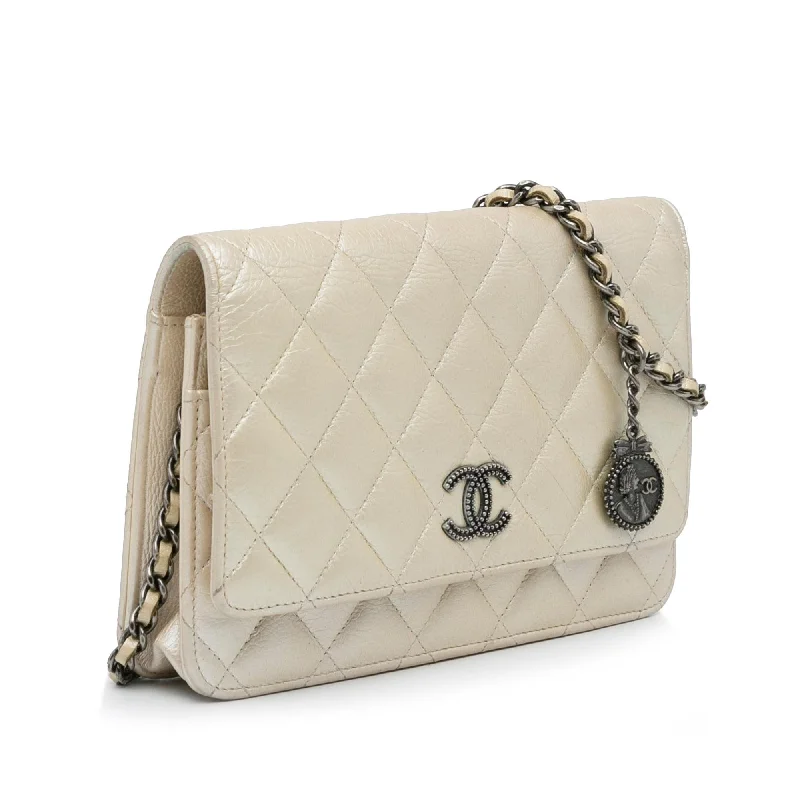 Chanel Luxury Handbag for High - End EventsChanel Iridescent Lambskin CC Wallet on Chain (SScnie)