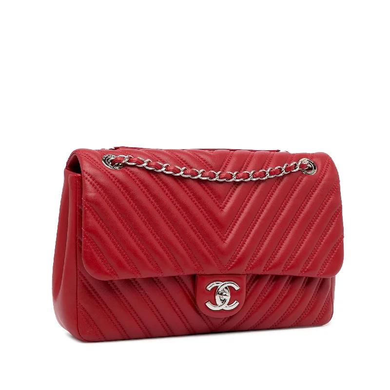 Chanel Limited Edition Handbag for CollectorsChanel Jumbo Chevron Double Flap Bag (FmRuwm)