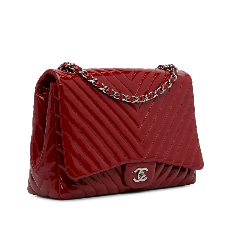 Chanel Small Crossbody Bag for TravelChanel Jumbo Chevron Patent Single Flap (8b5izz)