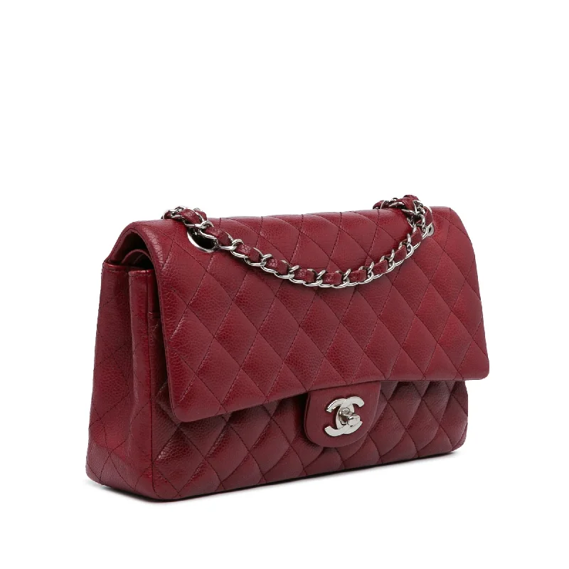 Chanel Handbag with Adjustable Strap for ComfortChanel Jumbo Classic Caviar Double Flap (e4H83n)