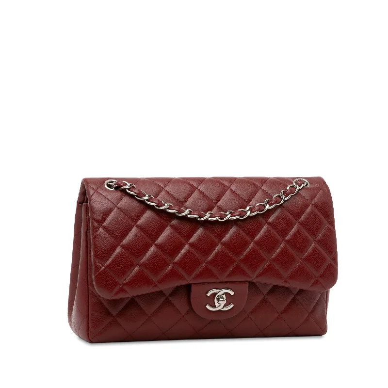 Chanel Lightweight Handbag for Daily ErrandsChanel Jumbo Classic Caviar Double Flap (Hagc07)