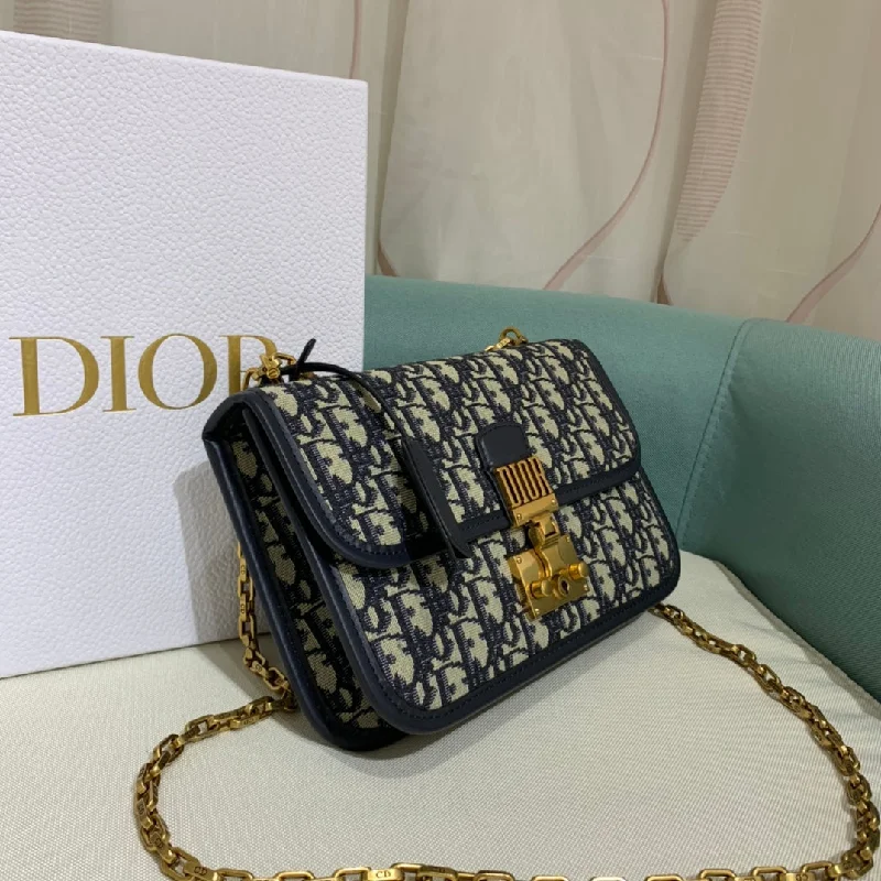 Christian Dior Saddle bags with a studded trim for a bold lookChristian Dior - Luxury Bags  739