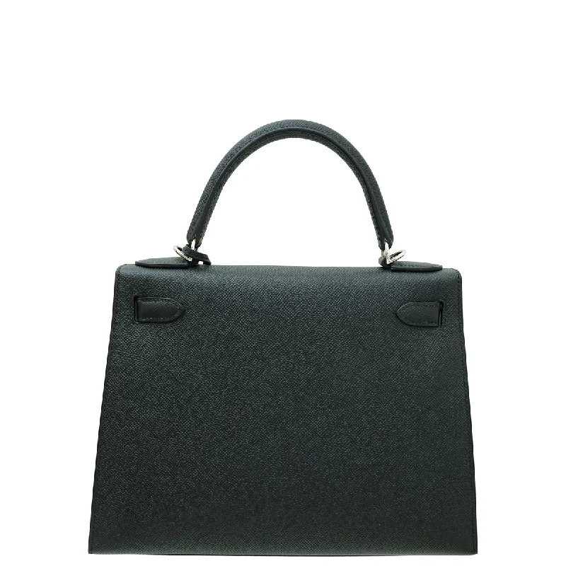 Hermès Kelly Bags with a removable interior dividerHermes Noir Sellier Kelly 28 Bag