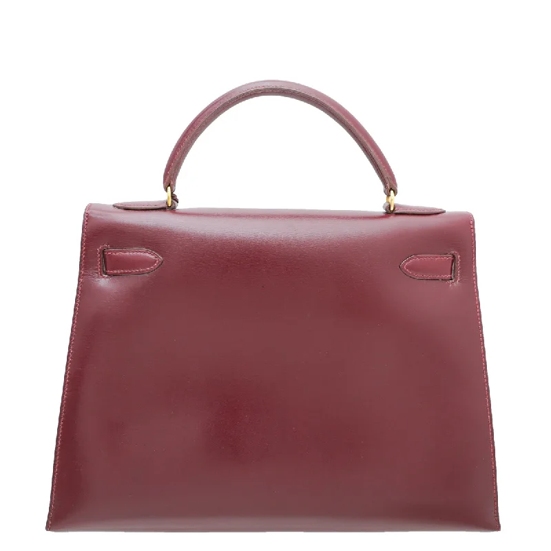 Hermès Kelly Bags in a light sky blue for a refreshing lookHermes Rouge H Box Sellier Kelly 32 Bag